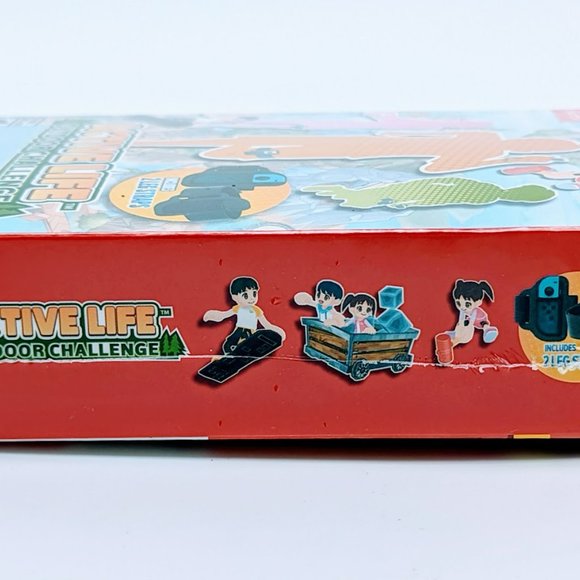 Active Life Outdoor Challenge Nintendo Switch Includes 2 Leg Straps New Sealed - Picture 4 of 7